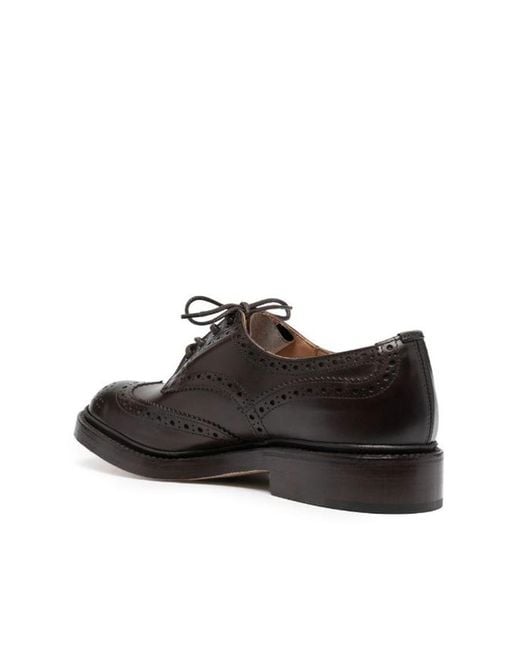 Tricker's Brown Leather Lace Ups for men