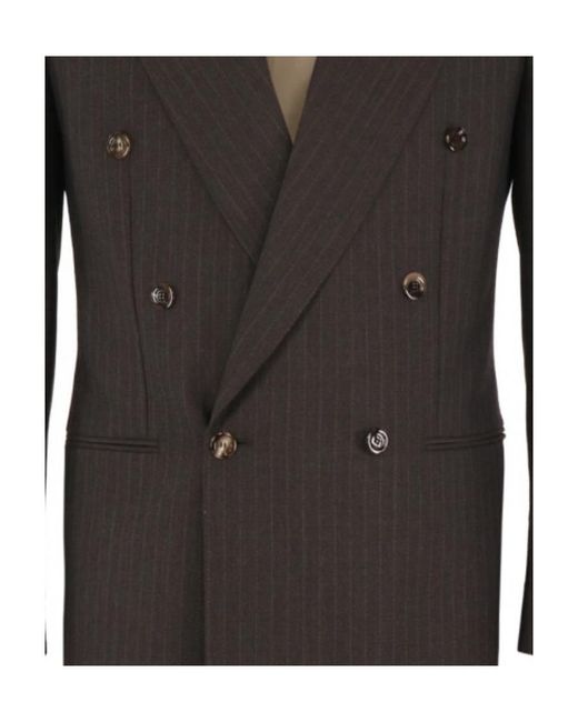 Gucci Black Houndstooth Stripe Jacket for men