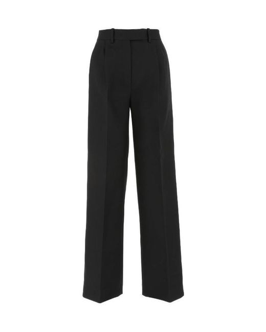 Fendi Black Wide Leg Trousers