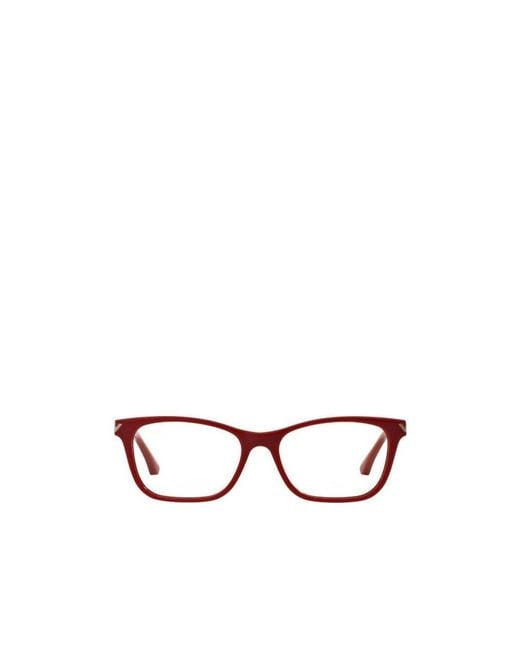 Emporio Armani White Logo Flat Mirror