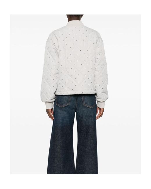 Pinko White Long Sleeve Jacket