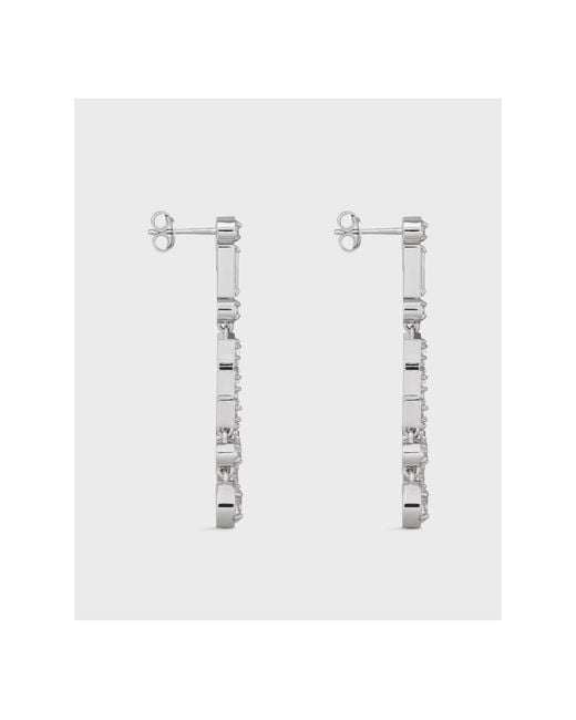 Céline White Heirlooms Chandelier Earrings