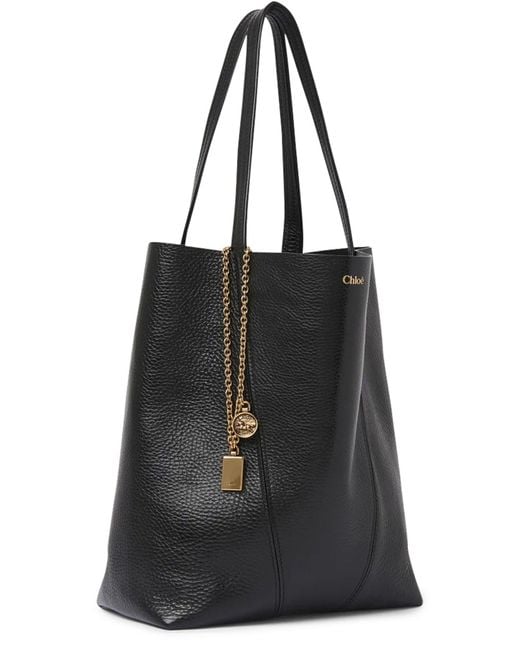 Chloé Black Spin Shoulder Bag