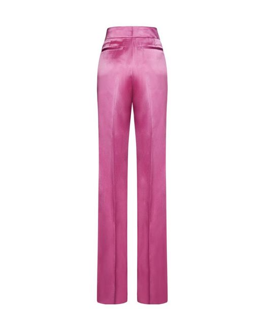 Tom Ford Pink Logo Casual Pants