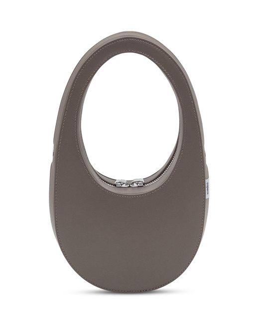 Coperni Gray Swipe Zipped Mini Shoulder Bag