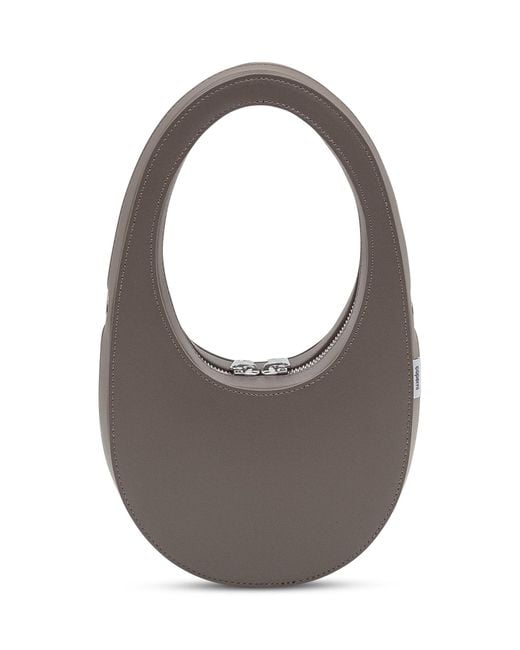 Coperni Gray Swipe Zipped Mini Shoulder Bag