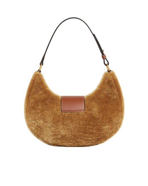 Céline Brown Medium Ava Triomphe Bag