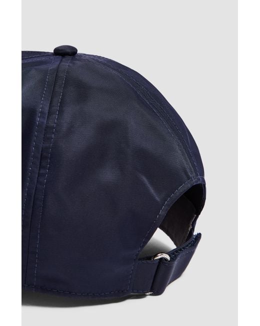 Moncler Blue Logo Patch Baseball Cap