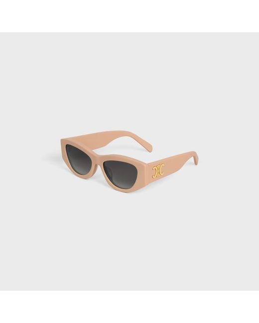Céline White Triomphe 15 Sunglasses