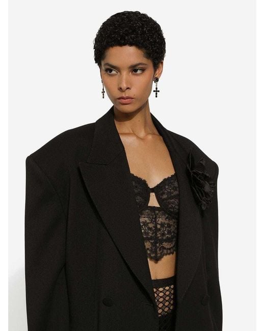 Dolce & Gabbana White Cross Drop Clip-On Earrings