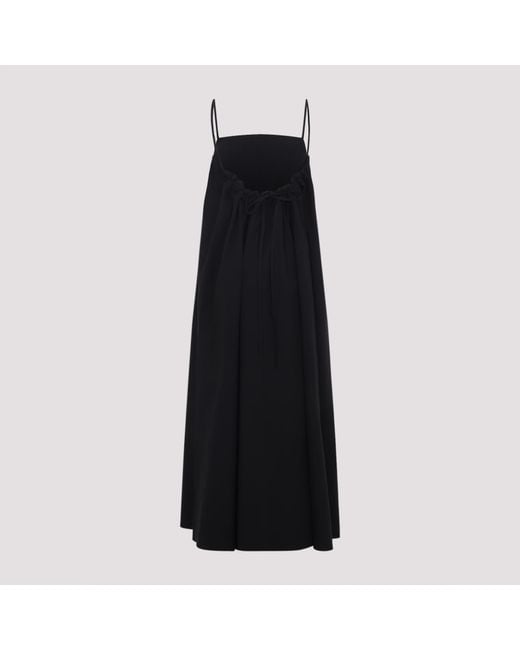 Studio Nicholson Black Achille Strappy Maxi Dress