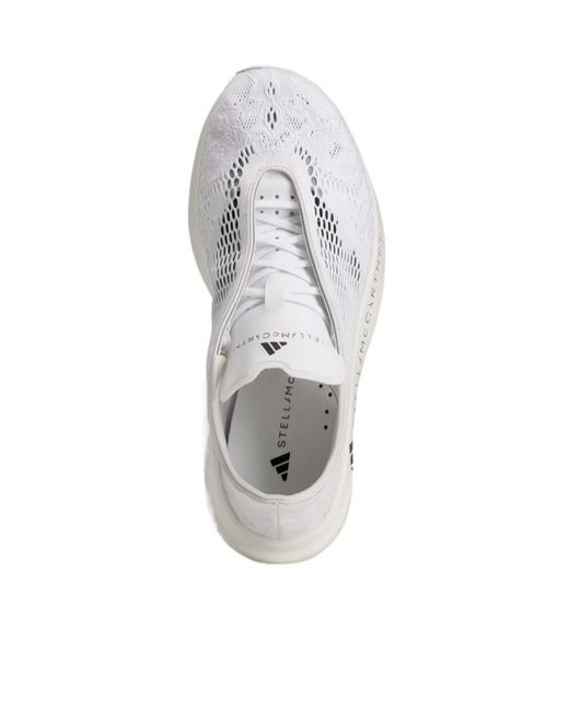 Adidas By Stella McCartney White Adizero Evo Sl Shoes