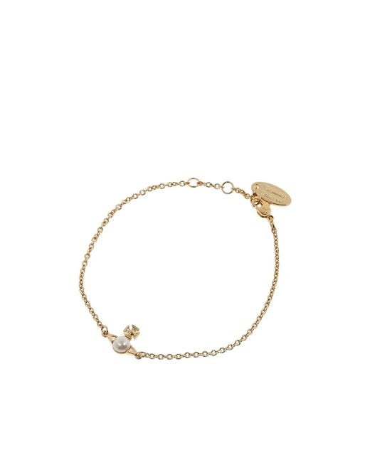 Vivienne Westwood Metallic Logo Bracelet
