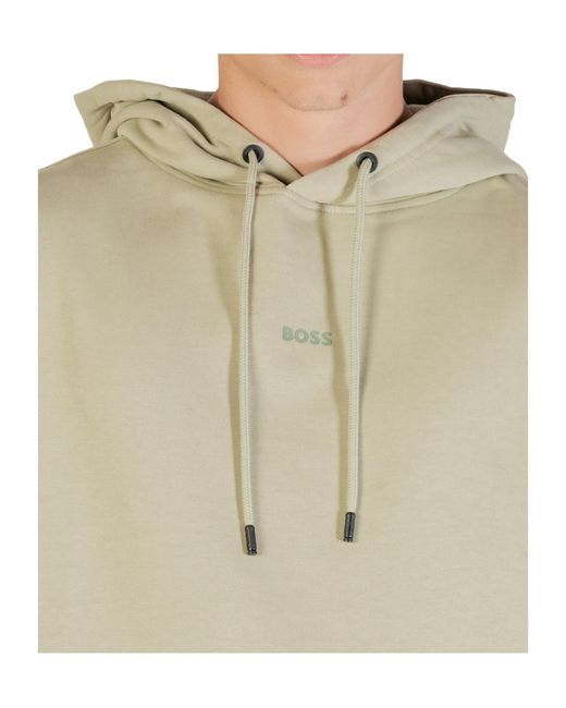 Boss Natural Long-Sleeved Sweatshirt for men