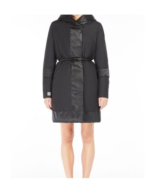 Max Mara Black Reversible Down Jacket