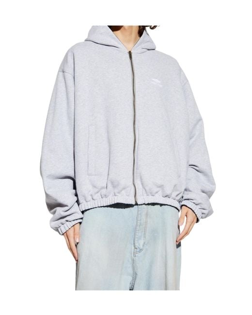 Balenciaga Blue Light Jackets for men