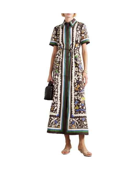 ALÉMAIS White Lightweight Linen Dress