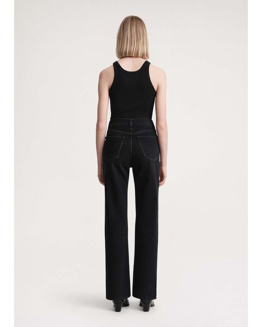 Totême Black Belt-Loop Jeans