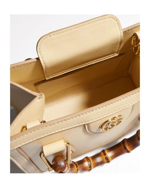 Gucci Natural Diana Small Tote Bag