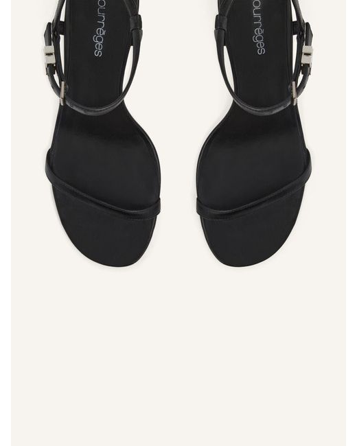 Courreges Metallic Ac Sandals