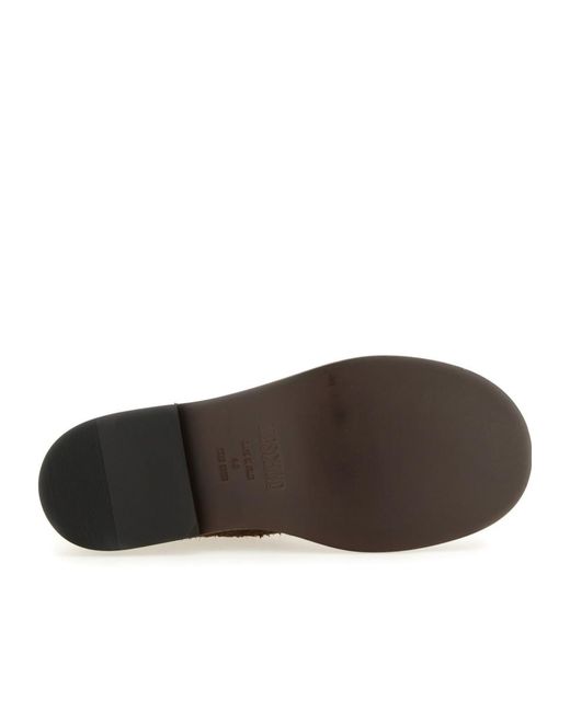 Moschino Brown Olivia Ankle Boots