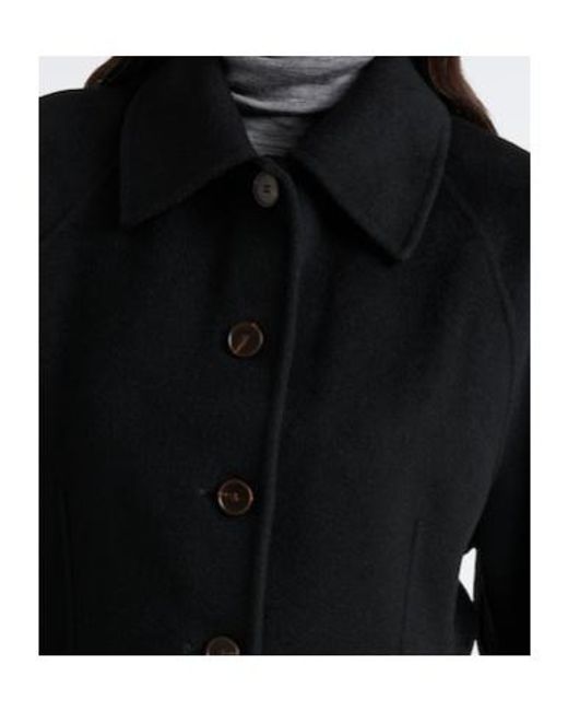 Rohe Black Logo Coat