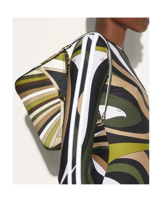 Emilio Pucci Multicolor Yummy Shoulder Bag