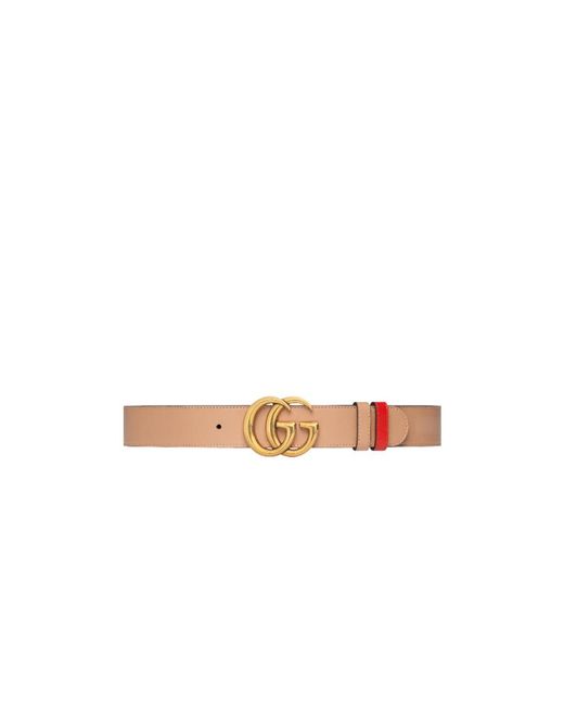 Gucci Brown Double-Sided Wide Belt