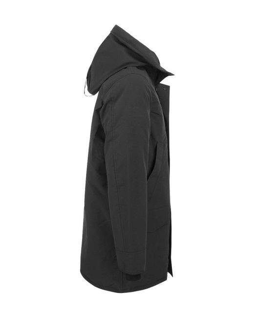 Canada Goose Black Langford Hooded Parka for men