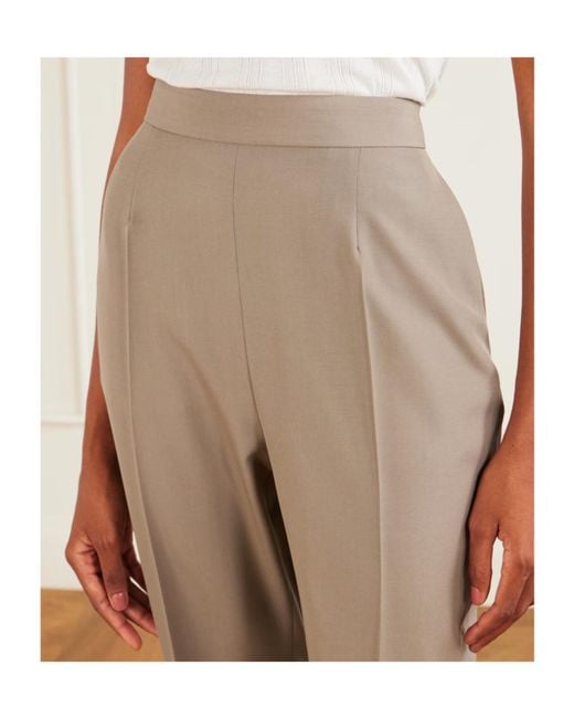 The Row Natural Tapered Casual Pants