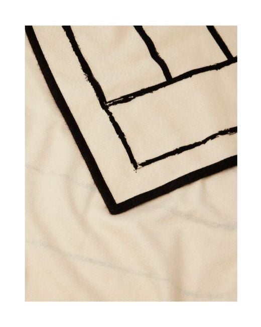 Loro Piana Natural Lp Labyrinth Plaid