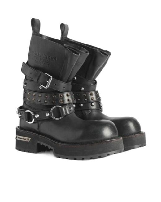 Balenciaga Black Venom City Bootie