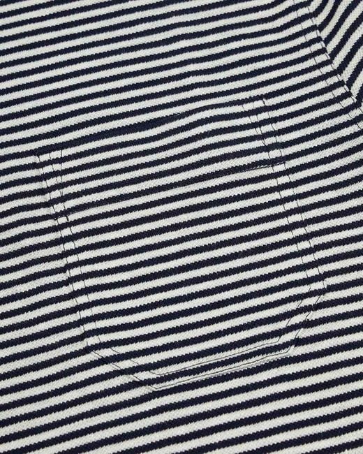 Dunhill Gray Striped Long-Sleeved T-Shirt for men