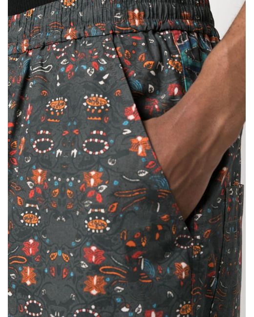 Isabel Marant Blue Laverneo Cotton Shorts for men