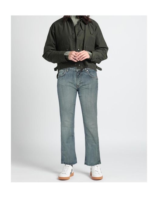 Ganni Blue Five Pocket Jeans