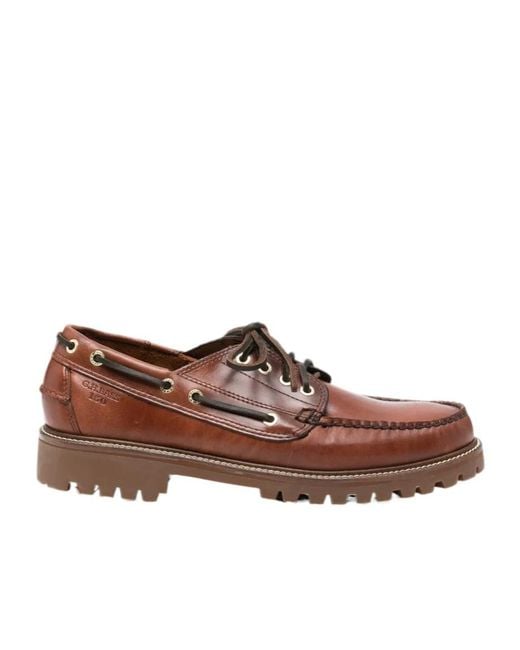 G.H.BASS Brown Ranger Boat Shoes for men