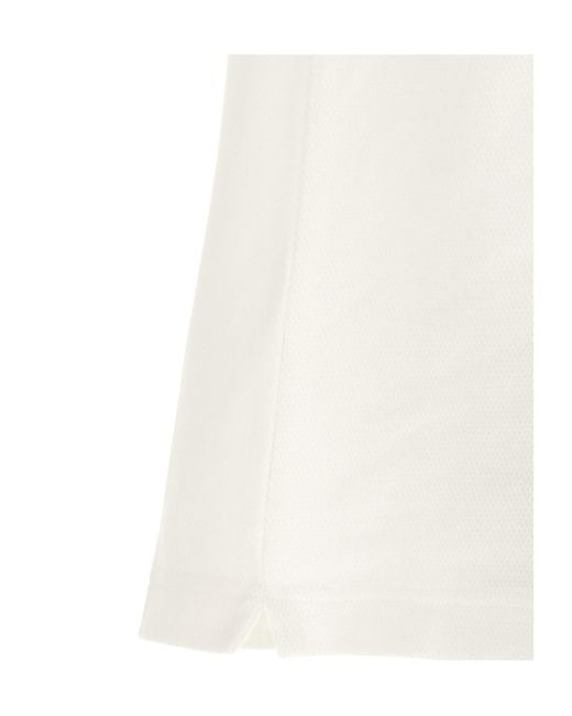 Casablanca White 'Laurel' Polo Shirt for men