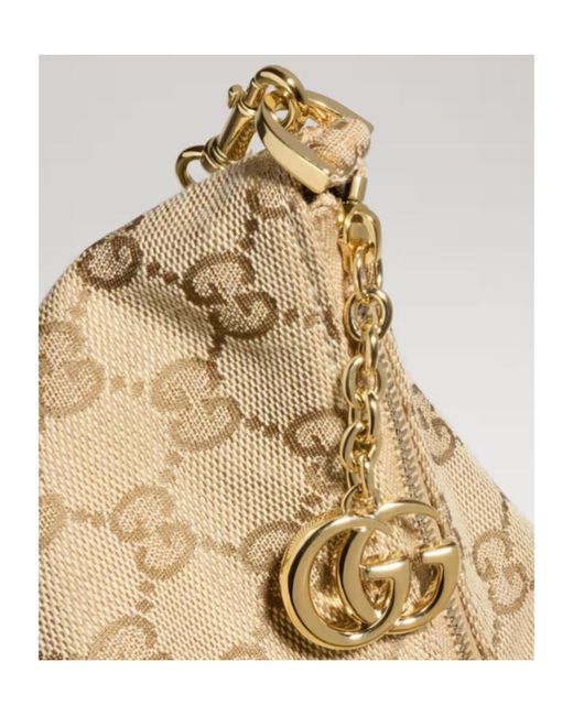 Gucci Natural Lady Lunetta Chain Medium Shoulder Bag