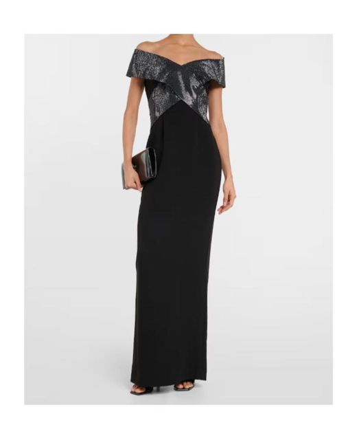 Roland Mouret Black Off Shoulder Dress