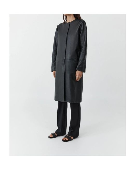 St. Agni Black Magnetic Snap Jacket
