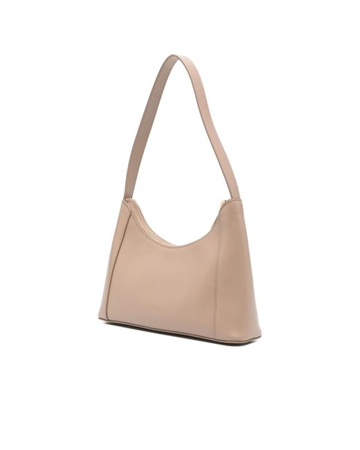 Furla White Leather Shoulder Bag