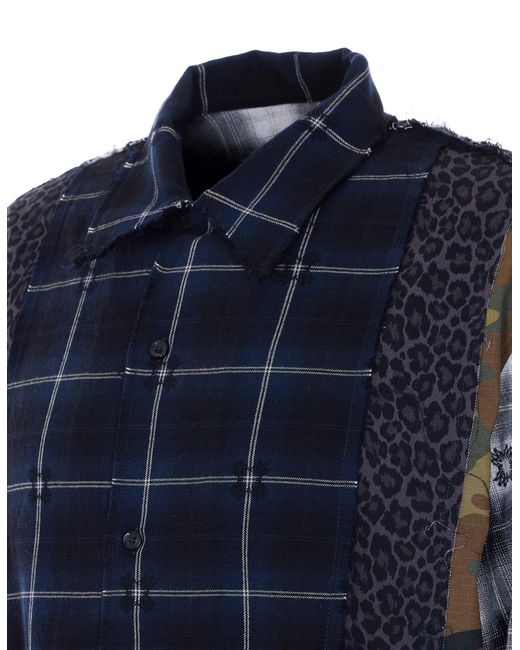 Amiri Blue Long Sleeve Shirt for men