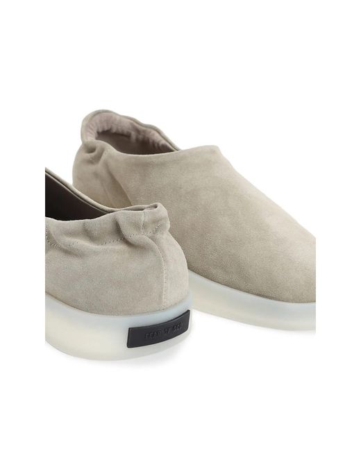 Fear Of God Gray Slip-On Mules for men