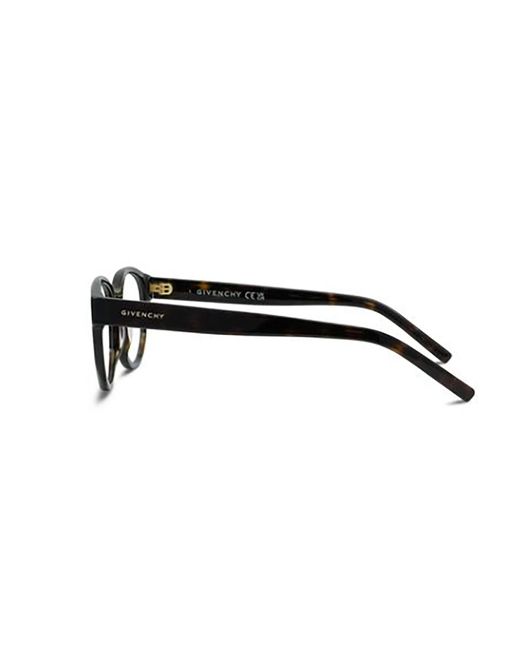 Givenchy White Eyewear Round-Frame Glasses