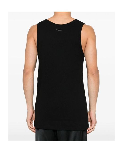 Ann Demeulemeester Black Dreams Tank Top for men