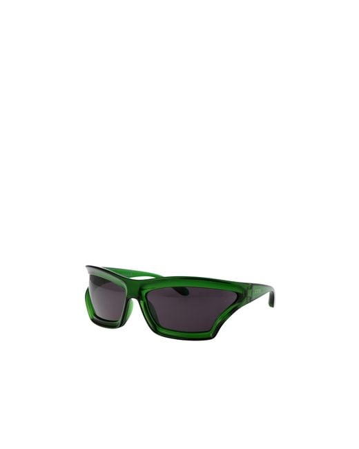 Loewe Green Irregular X Paula's Ibiza Irregular Frame Sunglasses for men