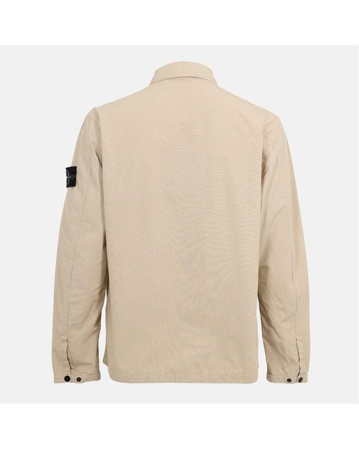 Stone Island Natural Overshirt for men