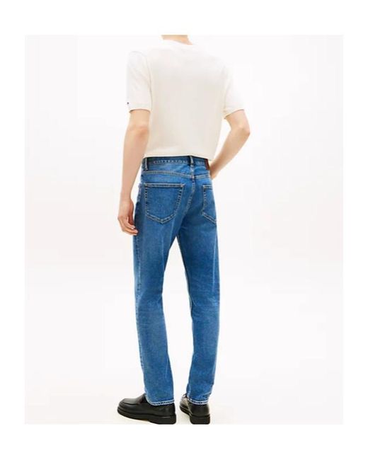 Tommy Hilfiger Blue Denton Regular Jeans for men