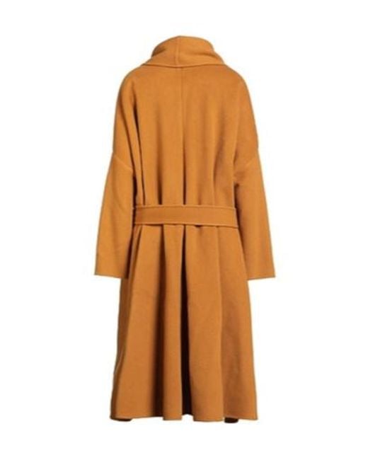 Dolce & Gabbana Brown Minimalist Longsleeve Overcoat