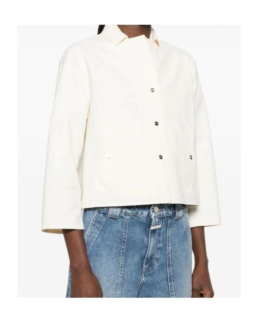 Herno White Polyamide Elastane Jacket